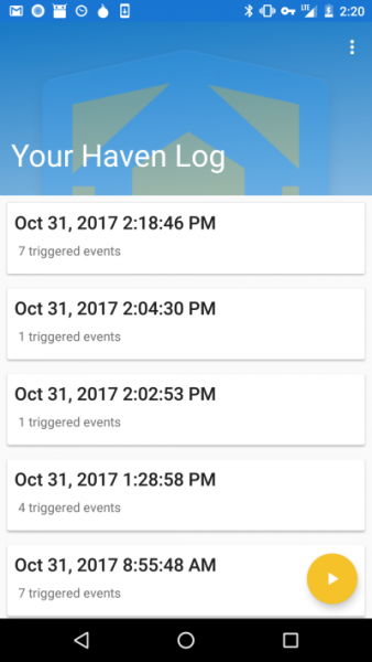 haven-event-list