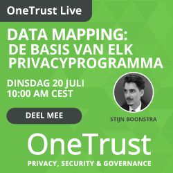 One Trust DataMapping 202107